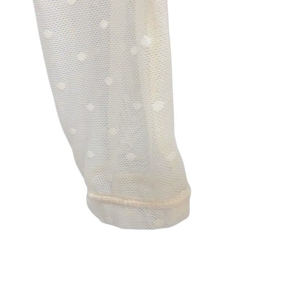 Free People Twice The Fun Bodysuit Cream Size XS - Picture 13 of 14